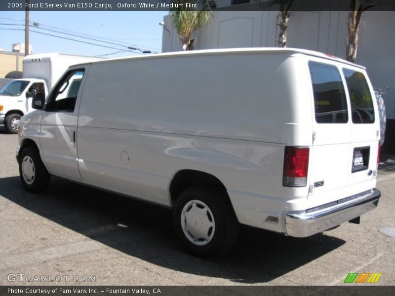 Oxford White / Medium Flint 2005 Ford E Series Van E150 Cargo