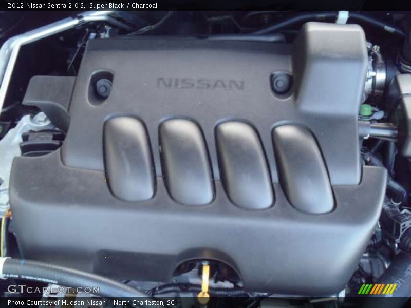 Super Black / Charcoal 2012 Nissan Sentra 2.0 S