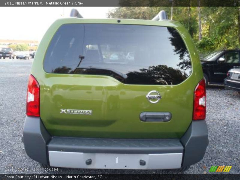 Metallic Green / Gray 2011 Nissan Xterra X