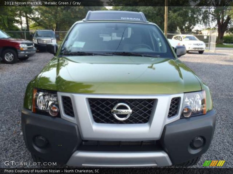 Metallic Green / Gray 2011 Nissan Xterra X