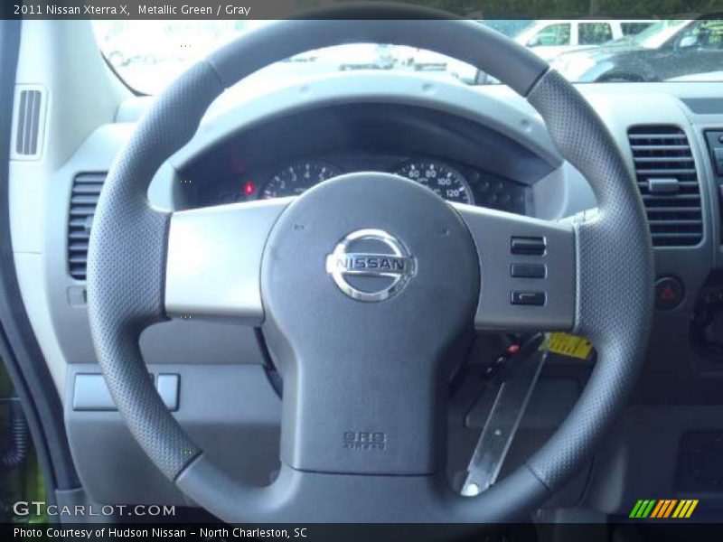 Metallic Green / Gray 2011 Nissan Xterra X