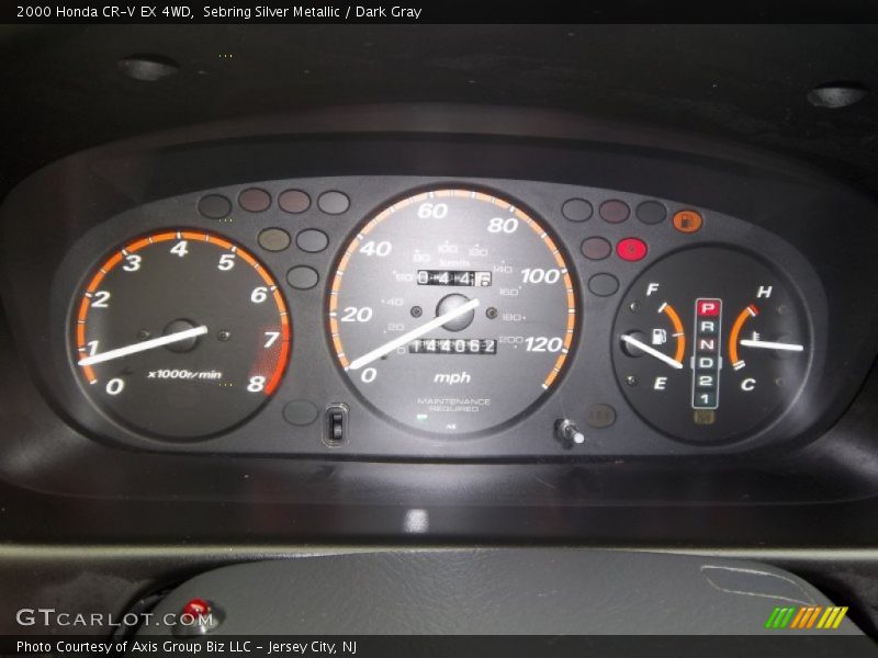 Sebring Silver Metallic / Dark Gray 2000 Honda CR-V EX 4WD
