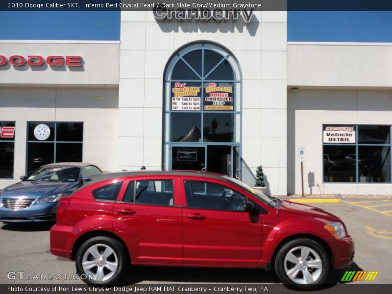 Inferno Red Crystal Pearl / Dark Slate Gray/Medium Graystone 2010 Dodge Caliber SXT
