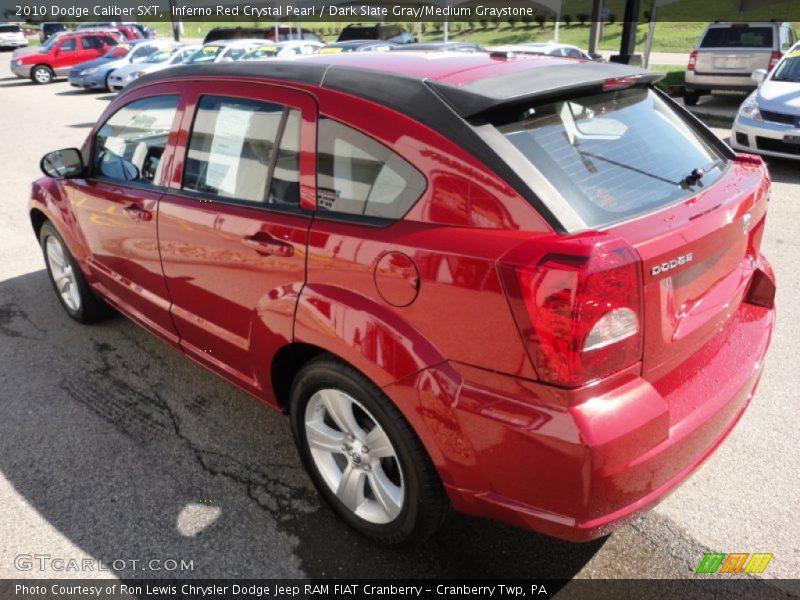 Inferno Red Crystal Pearl / Dark Slate Gray/Medium Graystone 2010 Dodge Caliber SXT