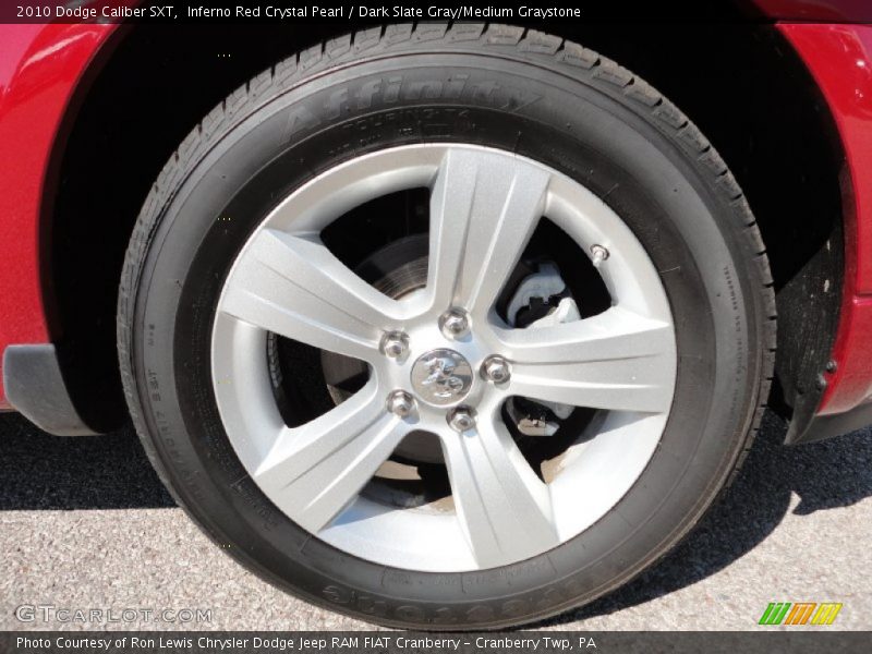 Inferno Red Crystal Pearl / Dark Slate Gray/Medium Graystone 2010 Dodge Caliber SXT