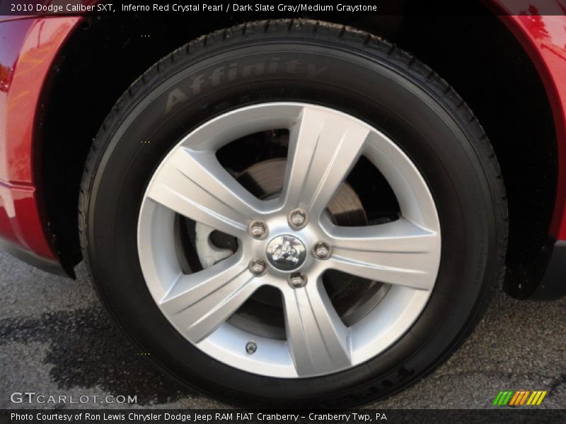 Inferno Red Crystal Pearl / Dark Slate Gray/Medium Graystone 2010 Dodge Caliber SXT