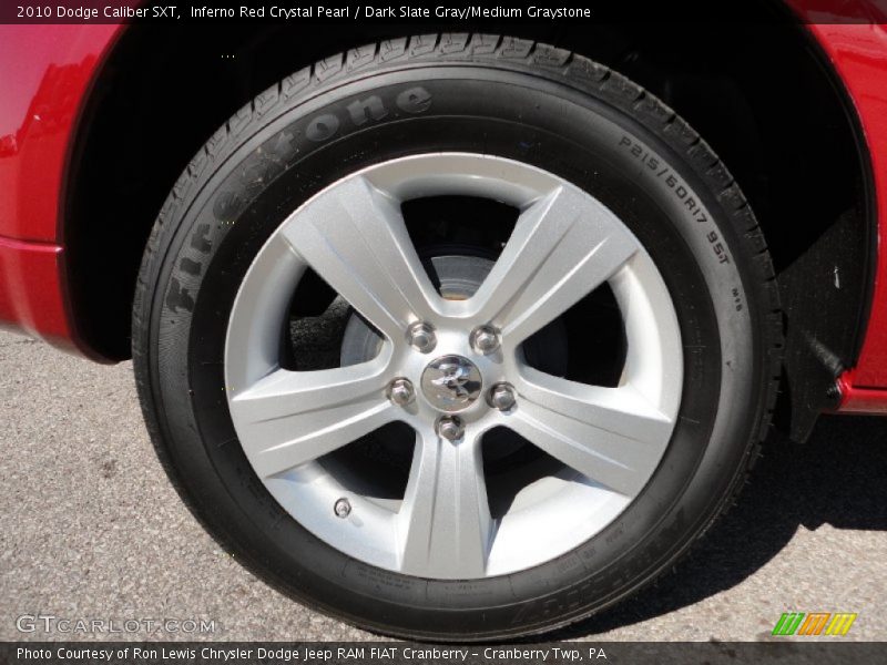 Inferno Red Crystal Pearl / Dark Slate Gray/Medium Graystone 2010 Dodge Caliber SXT