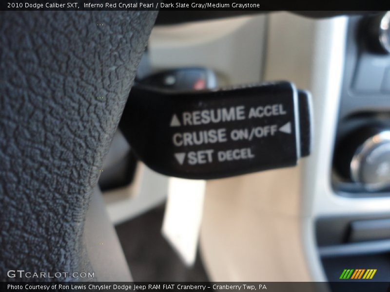 Inferno Red Crystal Pearl / Dark Slate Gray/Medium Graystone 2010 Dodge Caliber SXT