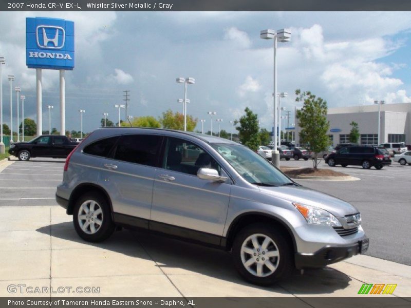 Whistler Silver Metallic / Gray 2007 Honda CR-V EX-L
