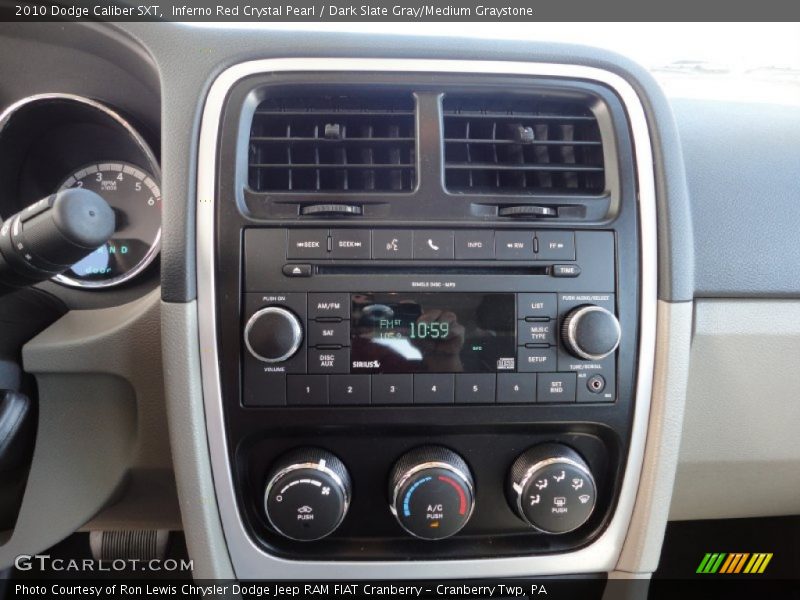 Inferno Red Crystal Pearl / Dark Slate Gray/Medium Graystone 2010 Dodge Caliber SXT