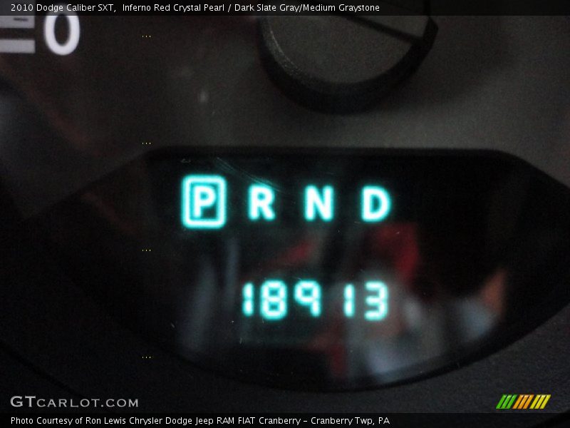 Inferno Red Crystal Pearl / Dark Slate Gray/Medium Graystone 2010 Dodge Caliber SXT