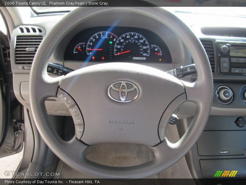 Phantom Gray Pearl / Stone Gray 2006 Toyota Camry LE