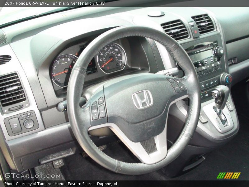 Whistler Silver Metallic / Gray 2007 Honda CR-V EX-L