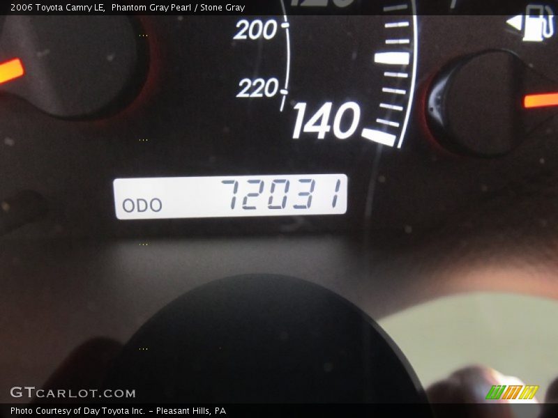 Phantom Gray Pearl / Stone Gray 2006 Toyota Camry LE