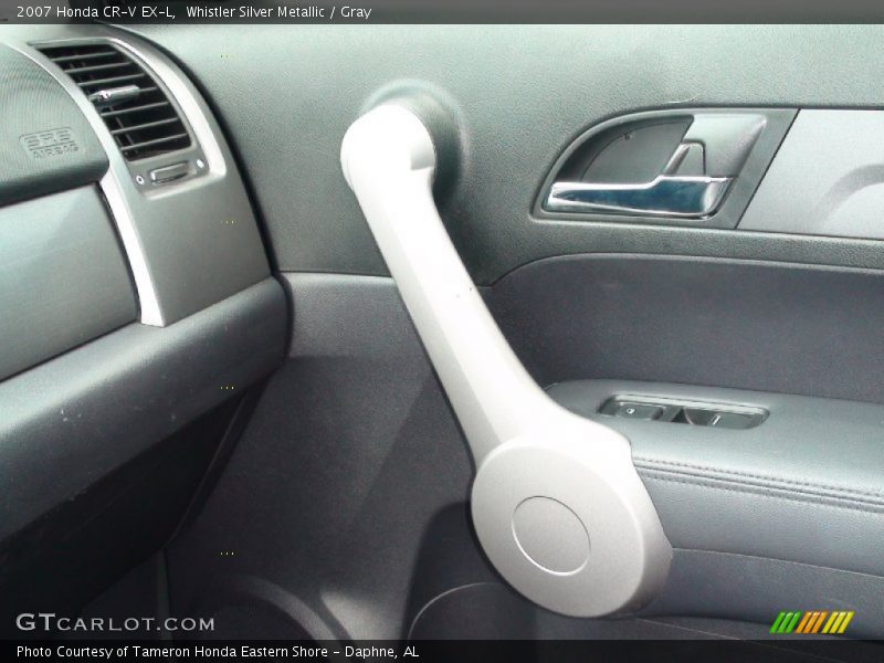 Whistler Silver Metallic / Gray 2007 Honda CR-V EX-L