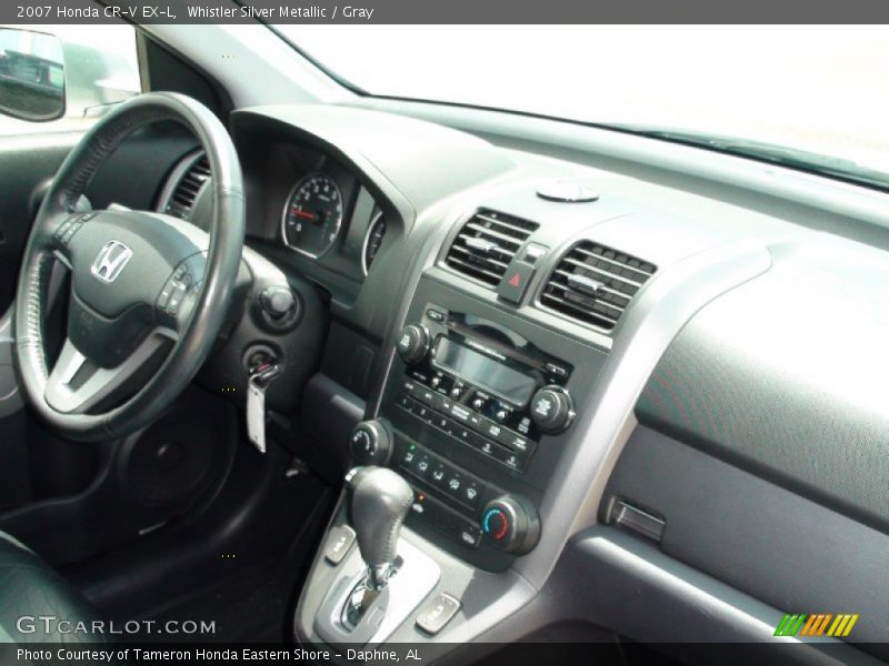 Whistler Silver Metallic / Gray 2007 Honda CR-V EX-L