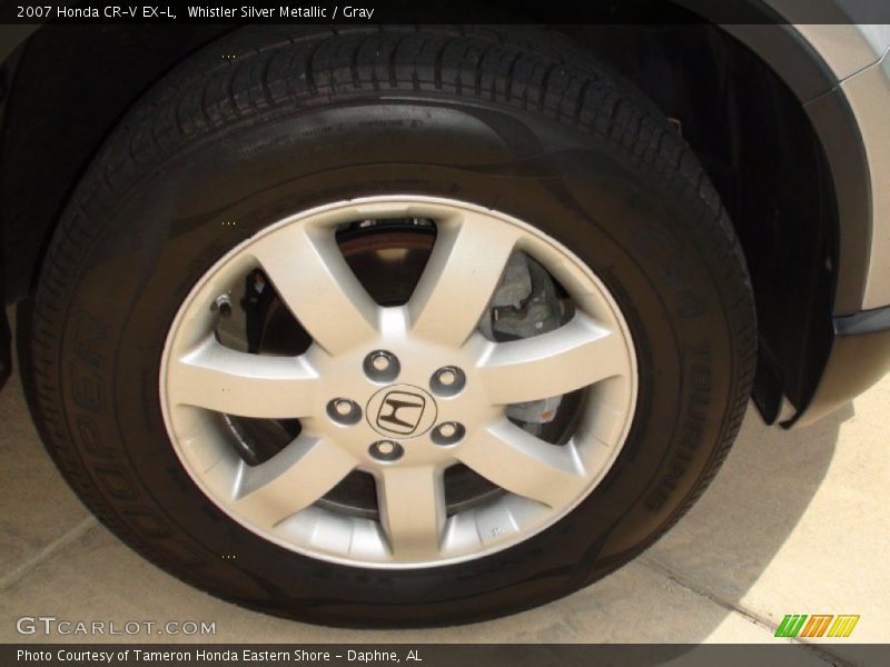 Whistler Silver Metallic / Gray 2007 Honda CR-V EX-L