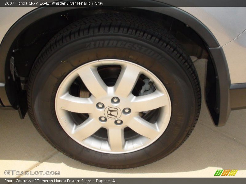 Whistler Silver Metallic / Gray 2007 Honda CR-V EX-L