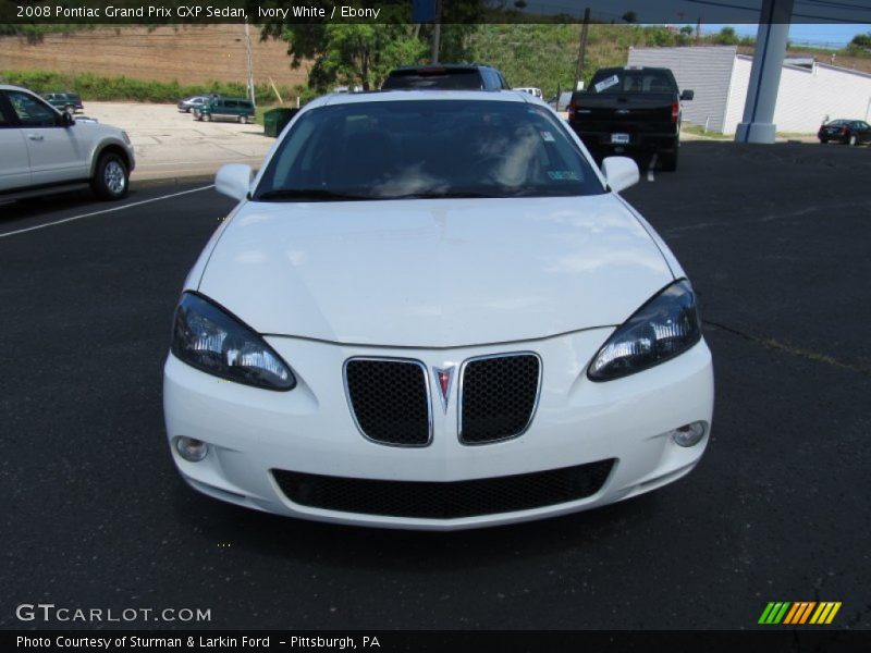 Ivory White / Ebony 2008 Pontiac Grand Prix GXP Sedan