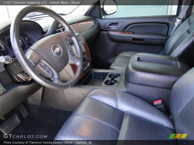  2007 Avalanche LTZ Ebony Interior