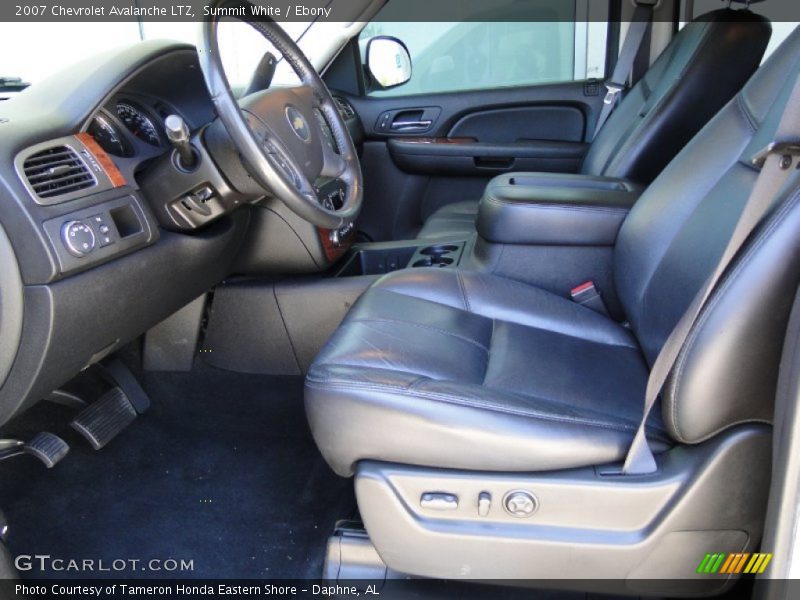  2007 Avalanche LTZ Ebony Interior