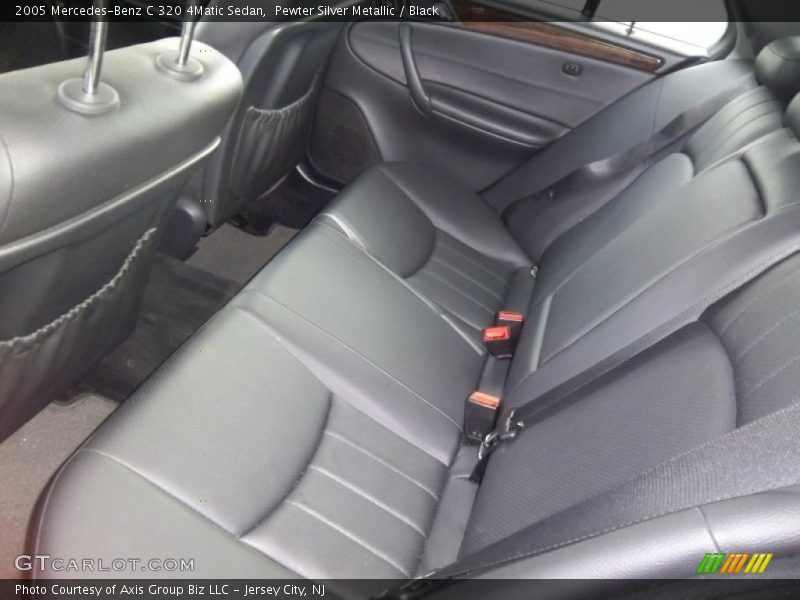 Pewter Silver Metallic / Black 2005 Mercedes-Benz C 320 4Matic Sedan