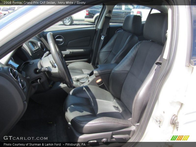 Ivory White / Ebony 2008 Pontiac Grand Prix GXP Sedan