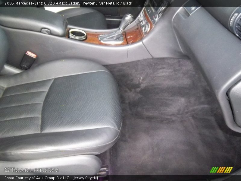 Pewter Silver Metallic / Black 2005 Mercedes-Benz C 320 4Matic Sedan