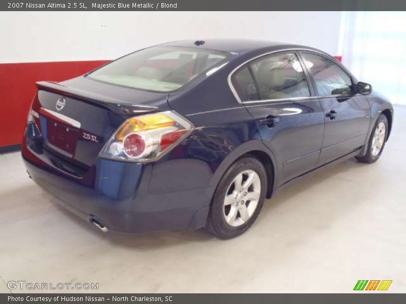 Majestic Blue Metallic / Blond 2007 Nissan Altima 2.5 SL