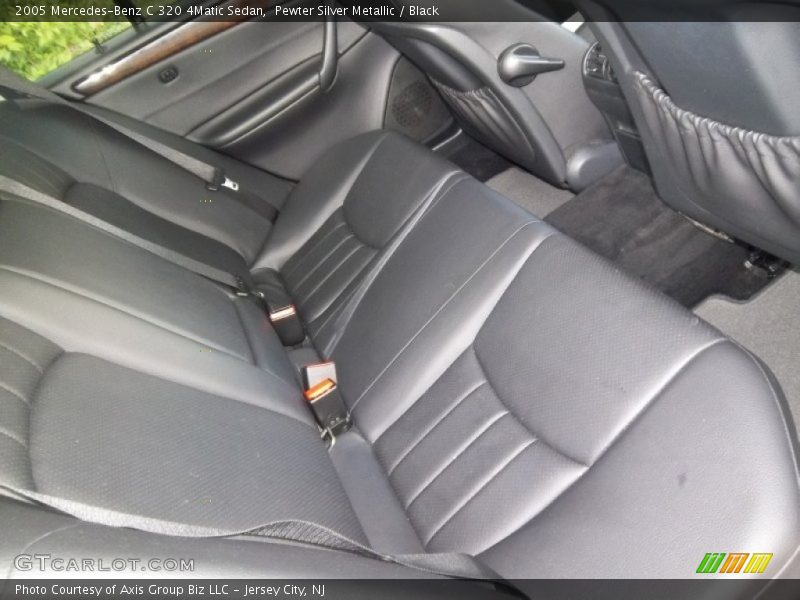 Pewter Silver Metallic / Black 2005 Mercedes-Benz C 320 4Matic Sedan