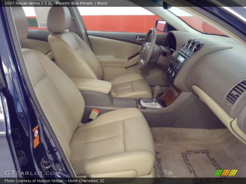 Majestic Blue Metallic / Blond 2007 Nissan Altima 2.5 SL
