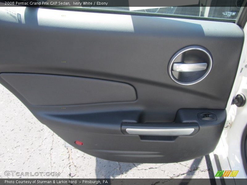 Ivory White / Ebony 2008 Pontiac Grand Prix GXP Sedan