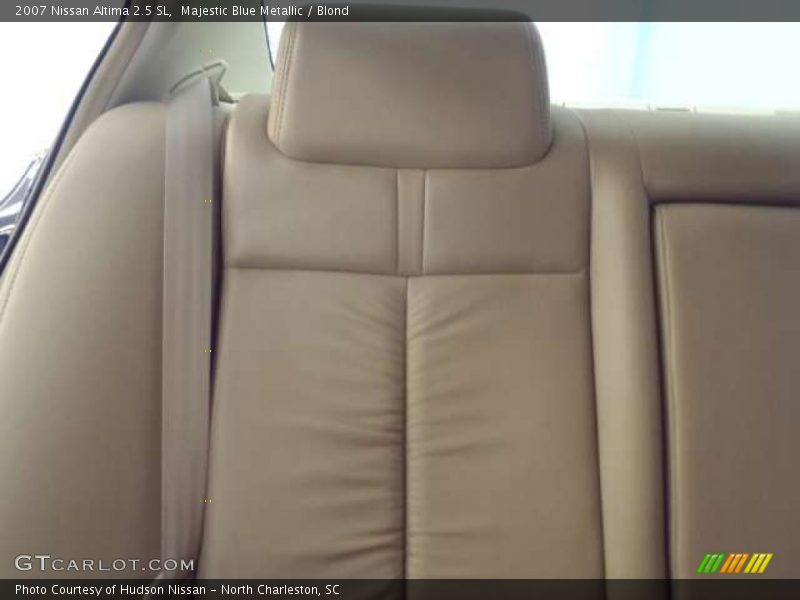 Majestic Blue Metallic / Blond 2007 Nissan Altima 2.5 SL