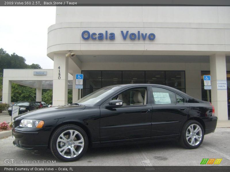 Black Stone / Taupe 2009 Volvo S60 2.5T