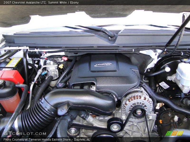  2007 Avalanche LTZ Engine - 5.3 Liter Flex-Fuel OHV 16V Vortec V8