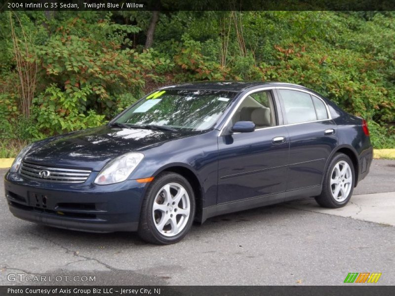 Twilight Blue / Willow 2004 Infiniti G 35 Sedan