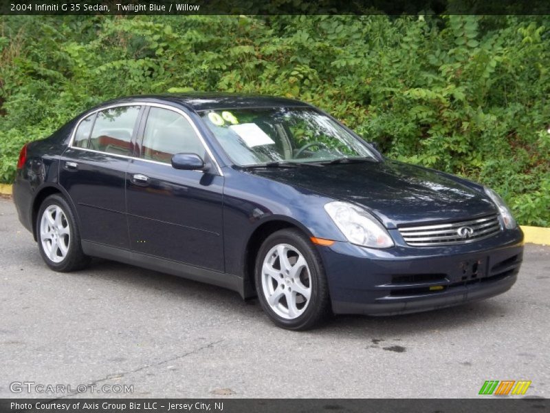 Twilight Blue / Willow 2004 Infiniti G 35 Sedan
