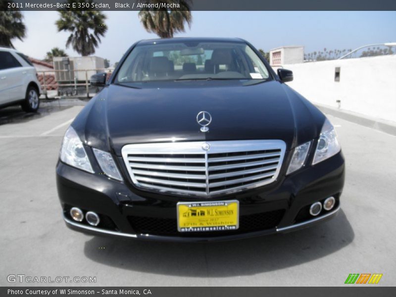 Black / Almond/Mocha 2011 Mercedes-Benz E 350 Sedan