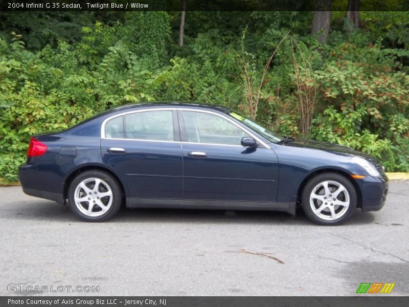 Twilight Blue / Willow 2004 Infiniti G 35 Sedan