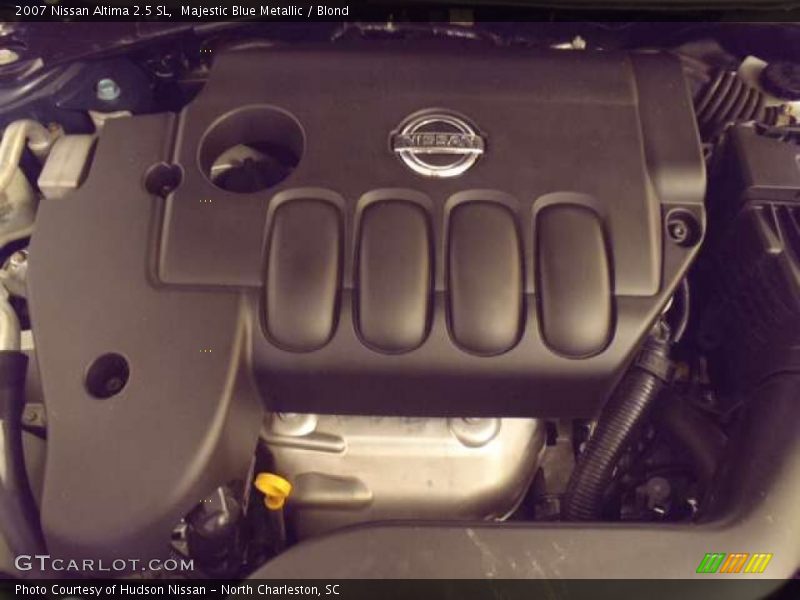 Majestic Blue Metallic / Blond 2007 Nissan Altima 2.5 SL