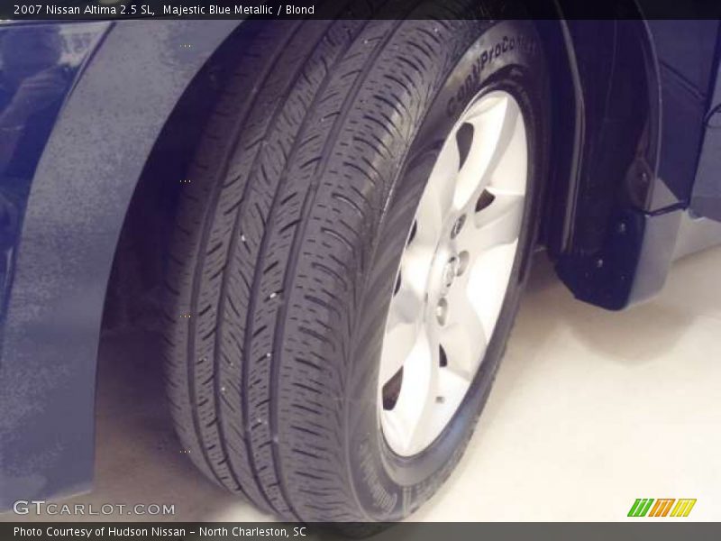 Majestic Blue Metallic / Blond 2007 Nissan Altima 2.5 SL