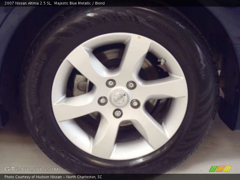 Majestic Blue Metallic / Blond 2007 Nissan Altima 2.5 SL