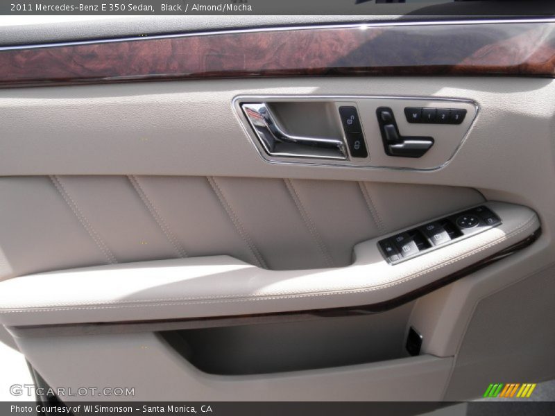 Black / Almond/Mocha 2011 Mercedes-Benz E 350 Sedan