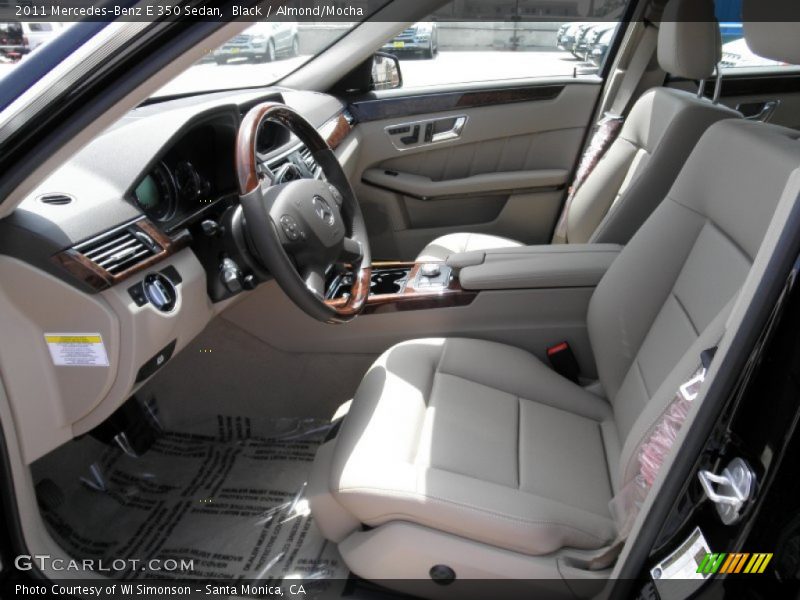 Black / Almond/Mocha 2011 Mercedes-Benz E 350 Sedan