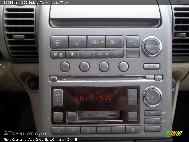 Twilight Blue / Willow 2004 Infiniti G 35 Sedan