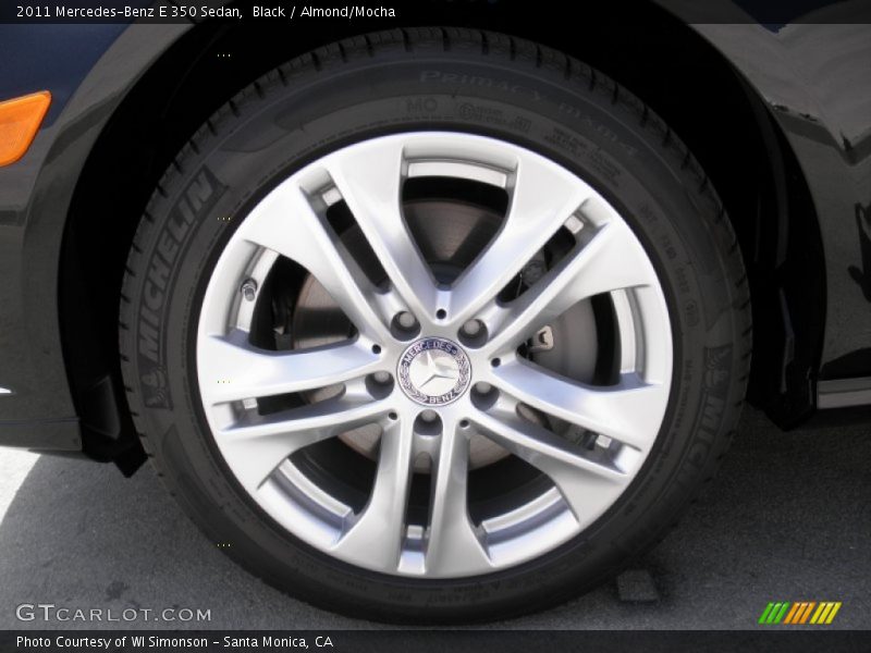 Black / Almond/Mocha 2011 Mercedes-Benz E 350 Sedan