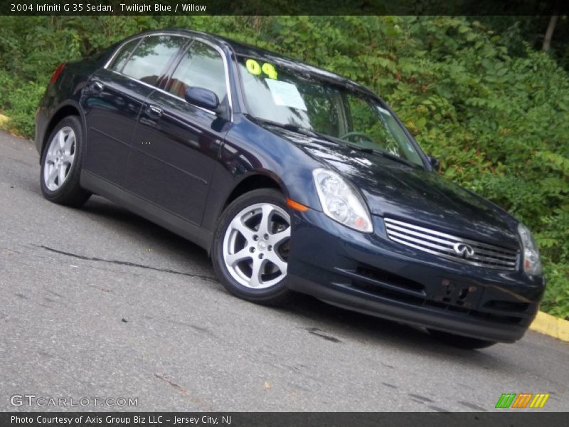 Twilight Blue / Willow 2004 Infiniti G 35 Sedan