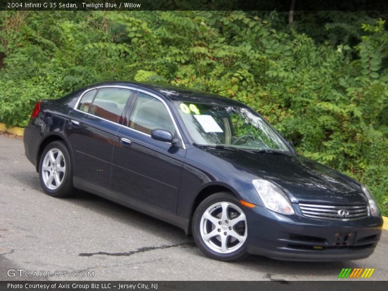 Twilight Blue / Willow 2004 Infiniti G 35 Sedan