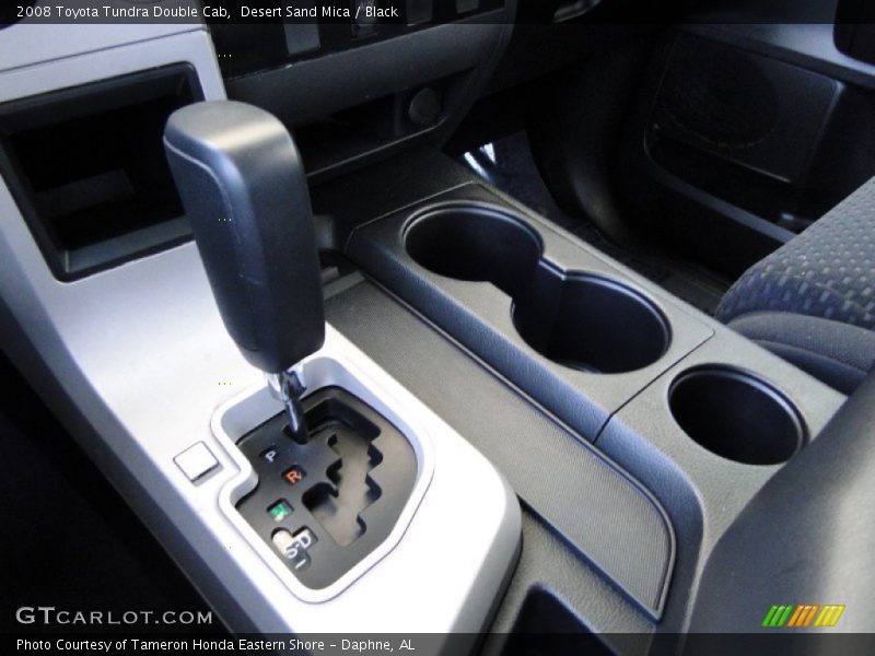 Desert Sand Mica / Black 2008 Toyota Tundra Double Cab