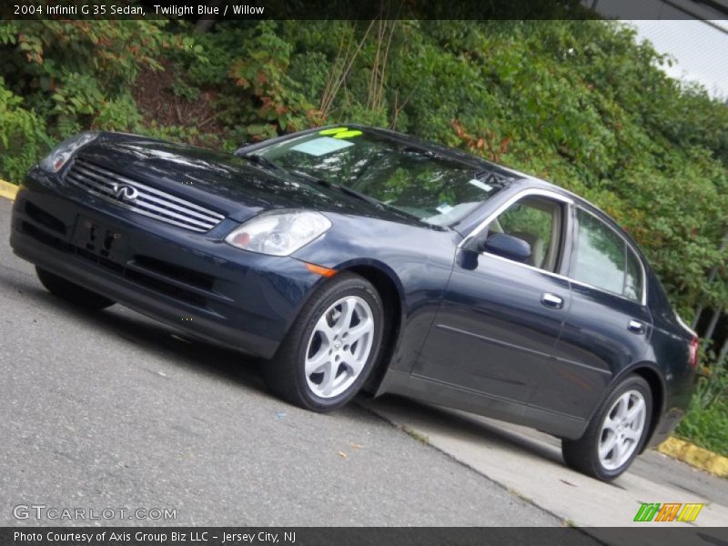 Twilight Blue / Willow 2004 Infiniti G 35 Sedan